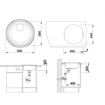 Image 1 of BLANCO Rondosol 3 1/2 (513306)