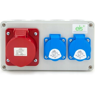 Rozvaděč ELS Elektrotechnika 230 V IP55 16 A