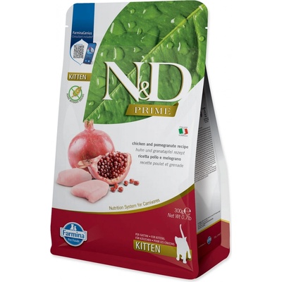 N&D GF Prime Kitten Chicken & Pomegranate 0,3 kg