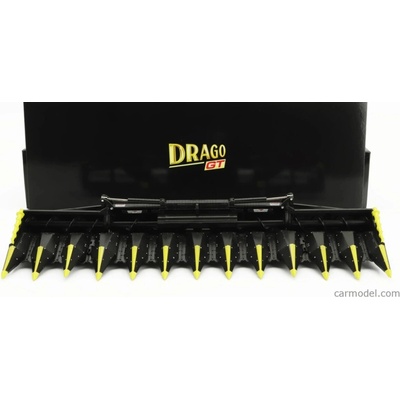 Ros-model Accessories Olimac Drago Spannocchiatore Per Mietitrebbia Černá Žlutá 1:32