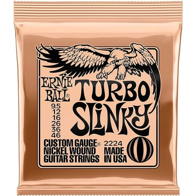 Ernie Ball 2224 Turbo Slinky Струни за електрическа китара (P02224)