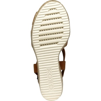 Geox Велурени еспадрили Geox D PONZA в кафяво със скосена платформа D35GVC 00021 C6001 (D35GVC.00021.C6001)