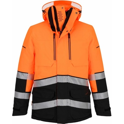 Portwest EV401 EV4 Hi-Vis Expedition reflexná zimná bunda oranžová/čierna