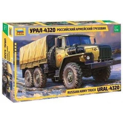 RUSSIAN ARMY TRUCK URAL4320 Zvezda 1:35