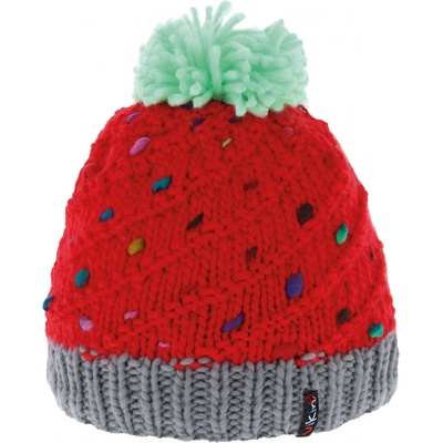Viking Cupcake dětská zimní čepice red