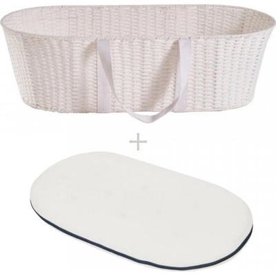 Ahojbaby Mojžíšův košík pro miminko Paper Dream white