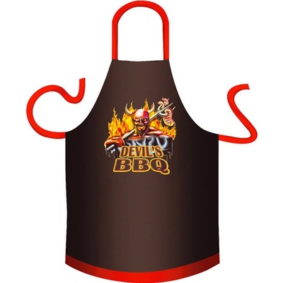 Itati bavlna zástera Diabolské BBQ