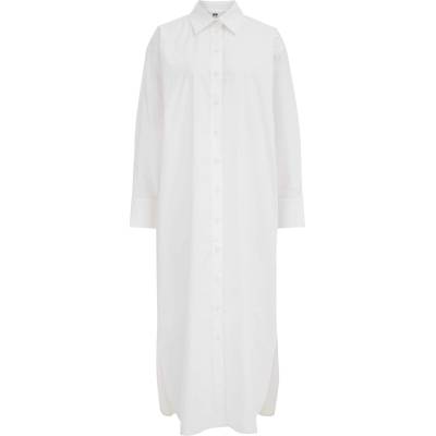 WE Fashion Рокля тип риза бяло, размер S