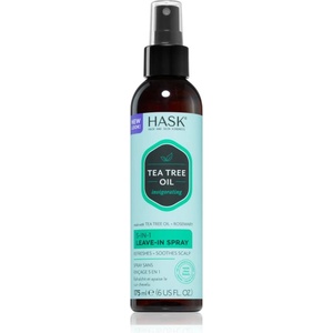 HASK Tea Tree Oil & Rosemary спрей без отмиване за суха и сърбяща кожа на главата 175ml