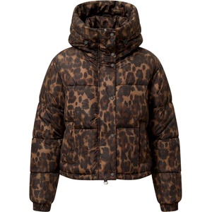 Save the Duck Дамско ежедневно яке Save the Duck Women's Rhiannon Casual jacket - Dark Brown Leopard - размер 0 (103-3156-0111)