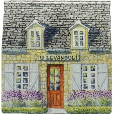 Bohemia Gifts & Cosmetics domeček levandule tuhé mydlo s vôňou levandule 80 g