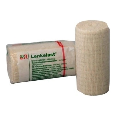 Lenkelast Obväz univerzálny so stredným ťahom (8 cm x 5 m) 1 elastický obväz