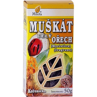 Milota Muškátovník vonný ořech celý 50 g
