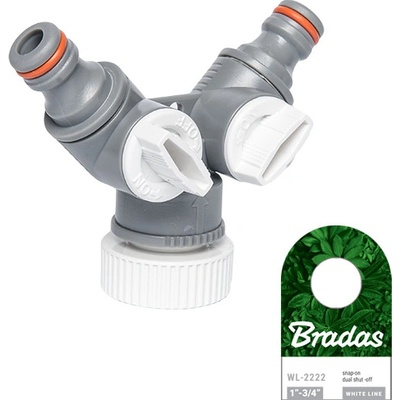 Bradas Rozbočovač na kohoutek 2x WhiteLine WL-2222