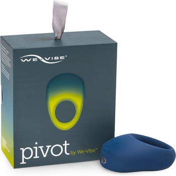WE-VIBE Pivot 2 - вибриращ пръстен за пенис с управление чрез приложение за мъже (син)