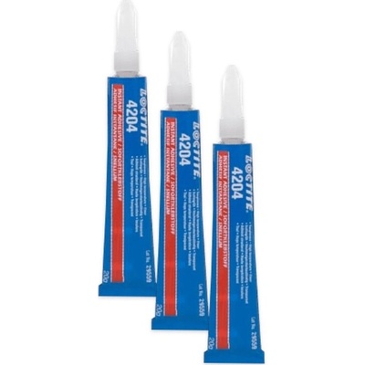 Loctite 4204 sekundové lepidlo 20 g 3 ks