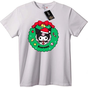 NOONEBRAND Тениска Kuromi Коледен венец - 6XL, Black