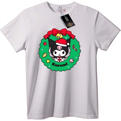 NOONEBRAND Тениска Kuromi Коледен венец - 6XL, Black