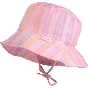 maximo Детска шапка maximo Kid's Mini Hut Band Musselin Futter Hat - Zartrosa / Streifen - размер 51 cm (904-4137-1112)