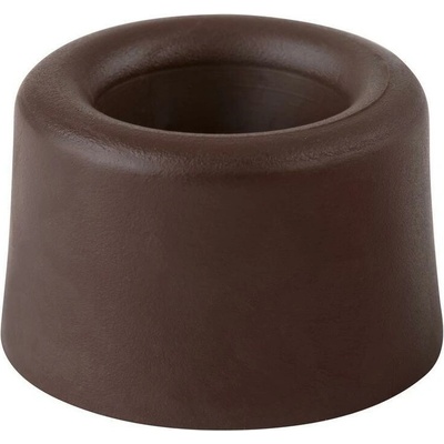 Walteco Dverová zarážka, priemer 40x25mm, na naskrutkovanie, hnedá , 5010