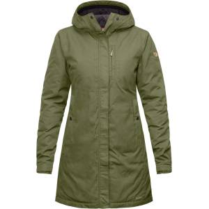 Fjall Raven Дамско палто Fjällräven Women's Kiruna Padded Parka Coat - Green (102-0938-0313)