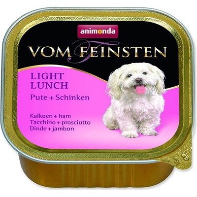 Animonda Vom Feinsten Light Lunch Adult Dog krůtí a šunka 150 g