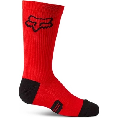 !!!! Fox Yth 6 Ranger Crew dětské ponožky, fluorescent red