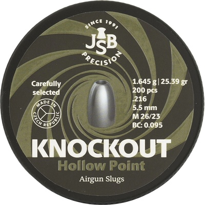 Diabolky JSB Knockout Slugs 5,5 mm 200 ks – Zboží Dáma