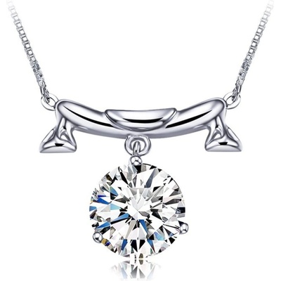 Silenti Jewelry Сребърно колие "Везни