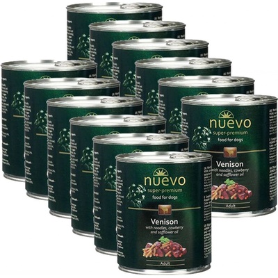 Nuevo Dog Adult Venison Menue 12 x 800 g
