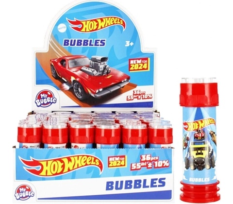 Bublifuk 55 ml Hot Wheels