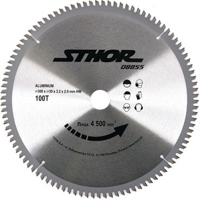 Sthor - Kotouč na hliník 300 x 30 mm 100z TO-08855