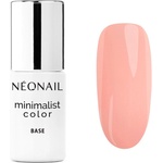 NEONAIL Minimalist Color Base базов лак за нокти с използване на UV/LED лампа цвят Peach Tone 7.2ml