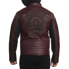 Affliction bunda Density 110OW416-BU Burgundy