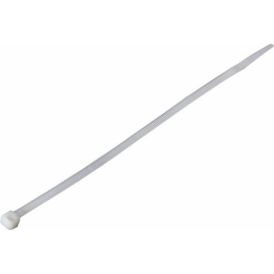 SOLIGHT 1P41 Sťahovacie pásky 4,8x350mm, natural, 100ks