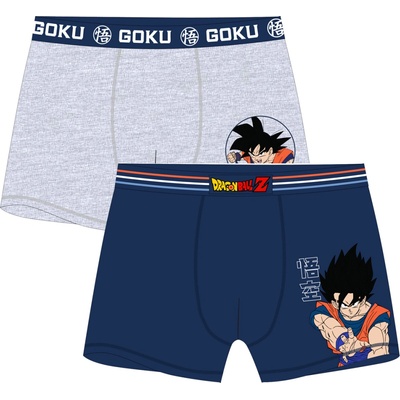 Dragon Ball licence Pánske boxerky Dragon Ball 5333048 modrá / šedý melír