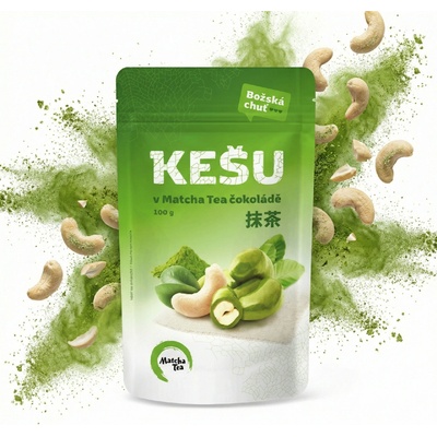 Kyosun Kešu v Matcha Tea čokoládě 100 g