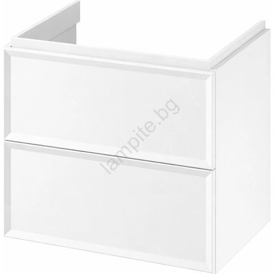 Cersanit S1021-001 - Окачен шкаф за баня под мивка MILLE 60 x 45 см, бял (CS0244)