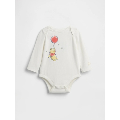 GAP Baby body Gap × Macko Pú Biela
