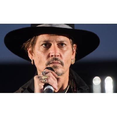 Samir Hussein Plagát, Obraz - Johnny Depp - Glastonbury Festival, 40 × 22.2 cm