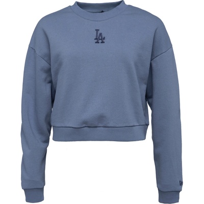 New Era La Dodgers MLB Midi League Essential Cropped Sweater modrá tmavo modrá