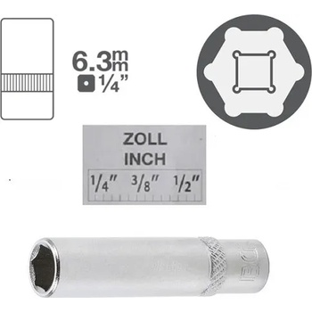 Image 1 of BGS technic Дълги инчови вложки 1/4 - от 3.80лв ; bgs technic
