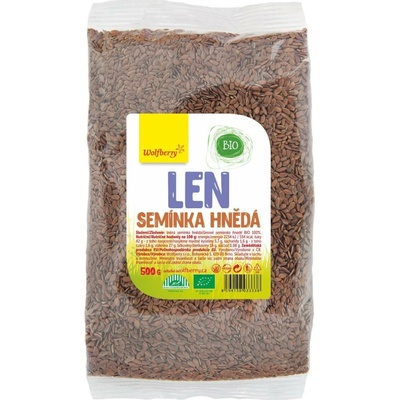 Wolfberry Lněné semínko Bio 500 g
