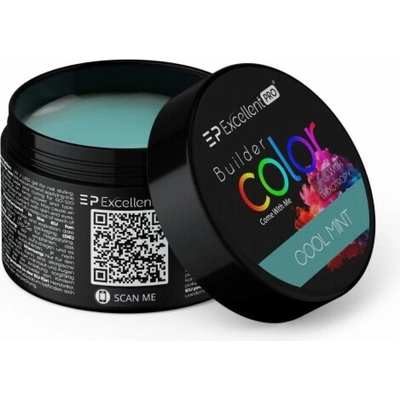 Cosmetics Zone vynikající Pro Builder Color s tixotropií Pastel Cool Mint 15g