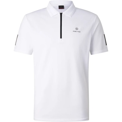Bogner Fire+Ice Мъжка поло тениска Bogner Fire+Ice Mikka Polo shirt - White (216-7575-0213)