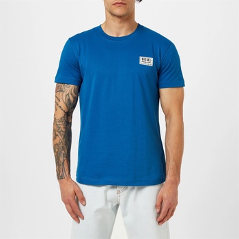 Image 1 of Diesel Мъжка тениска Diesel Patch Logo T-Shirt Mens - Blue 8NT