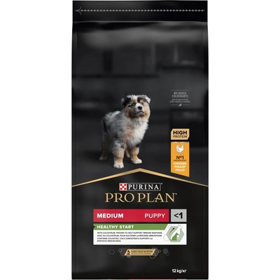 Pro Plan Medium Puppy Healthy Start granule pro štěňata kuře 2 x 12 kg