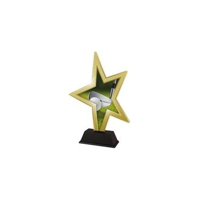 Poháry Bauer Akrylátová trofej STAR002M11 Golf