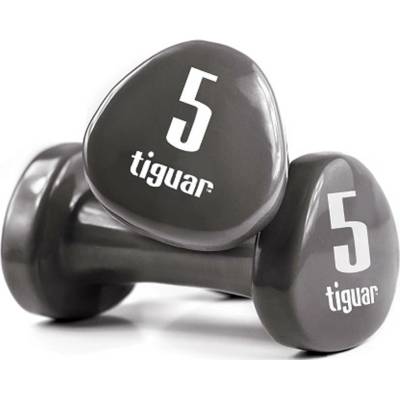 Tiguar Vinylové činky 2 x 5 kg