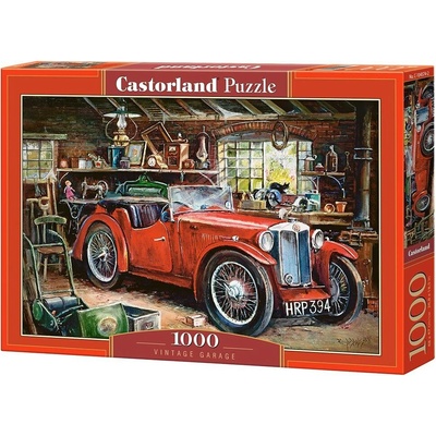 Castorland Veterán v garáži 1000 dílků